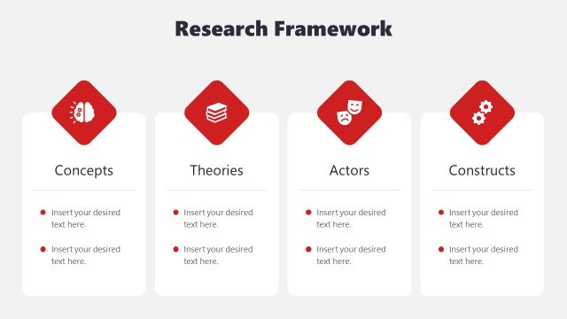 Research Framework Slide – Research PPT Presentation