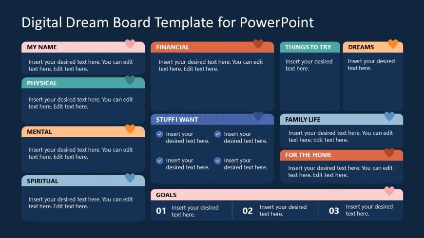Digital Dream Board Template for PowerPoint 