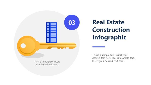 Customizable Real Estate Construction Infographic PPT Template