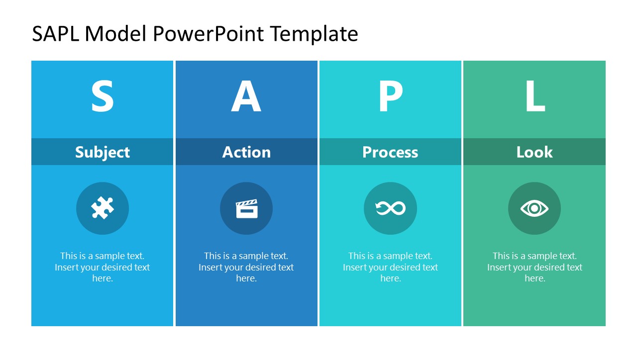 Customizable SAPL Model PPT Template 