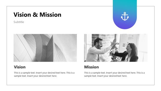 Vision & Mission Slide - Formal Template for PowerPoint Presentations ...