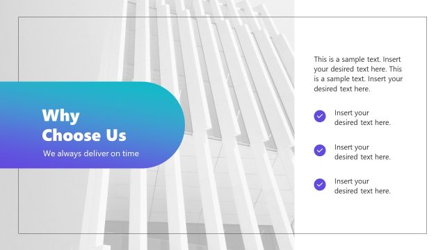 Why Choose Us Slide – Formal Presentations PPT Template