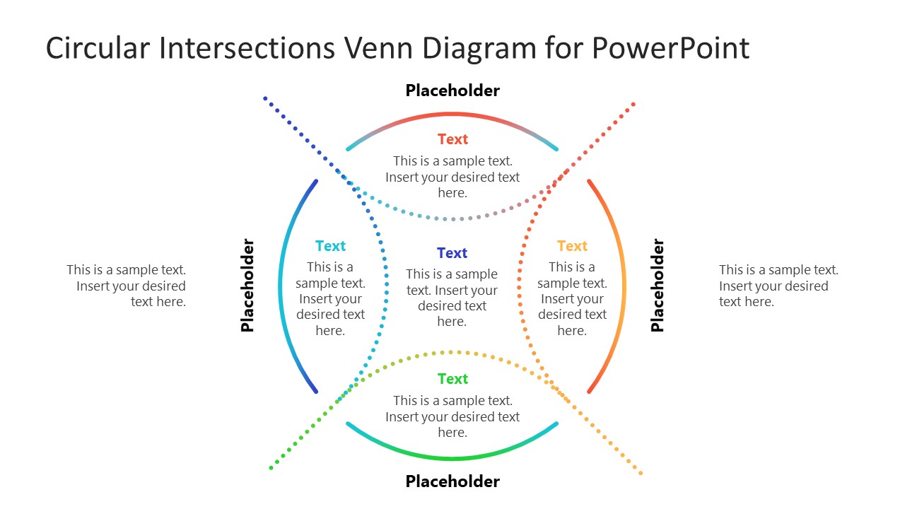 4 Set Venn Diagram for PowerPoint - SlideModel