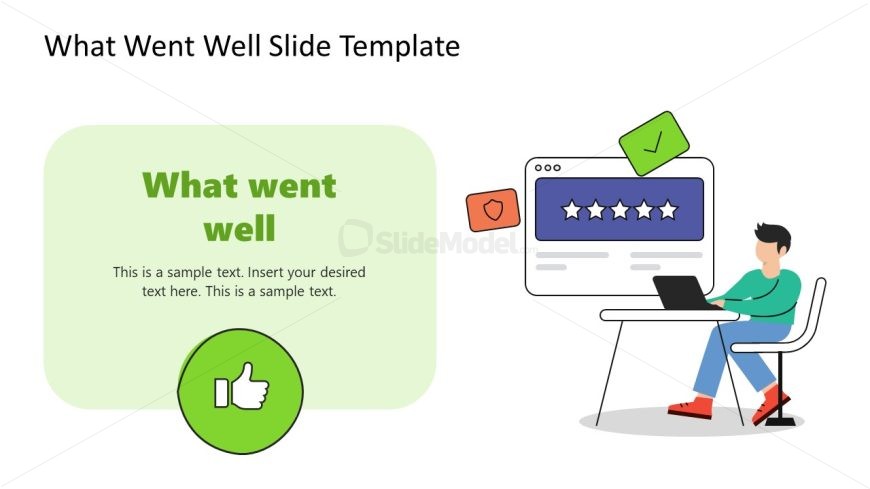 PPT Template for What Went Well Presentation