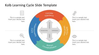 Kolb Learning Model PowerPoint Template