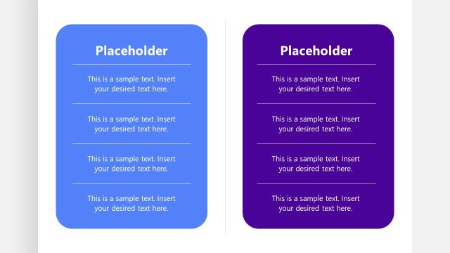 Animated Comparison Slide PowerPoint Template