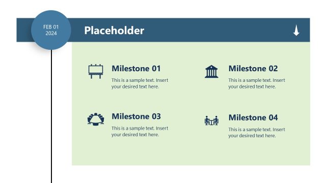 Product Development Timeline Presentation Slide