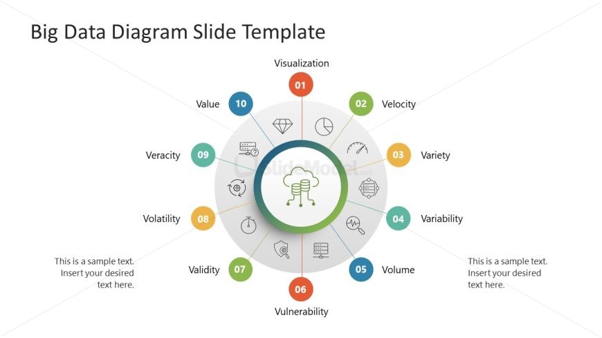 Big Data Diagram Template Slide