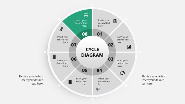Step 8 Slide – Circular Diagram Template
