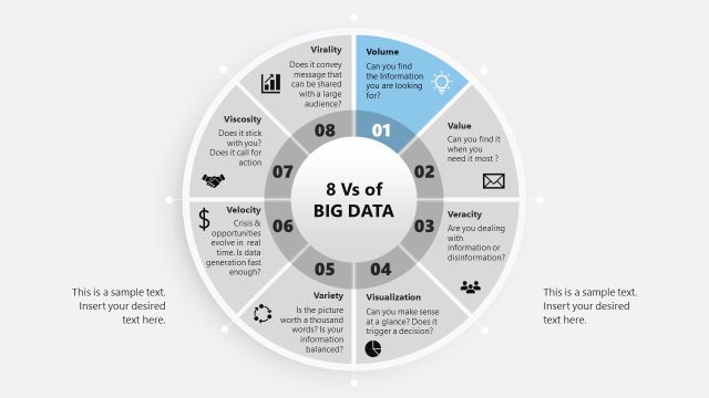Volume Spotlight Slide – Big Data PPT Template