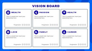 Vision Board PowerPoint Template & Presentation Slides