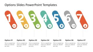 PPT Template for Options Numbering