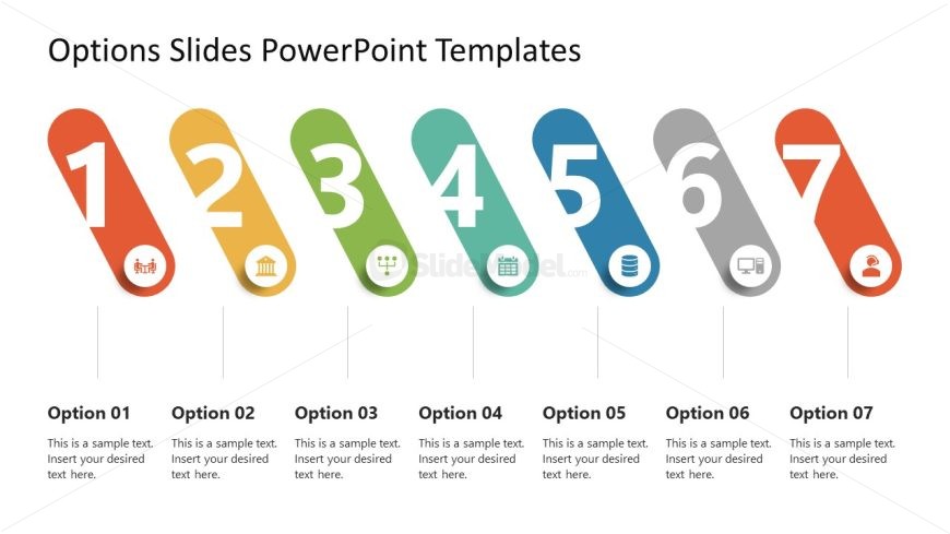 PPT Template for Options Numbering