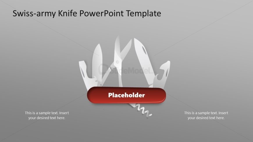 Swiss-army Knife Template for Presentation 