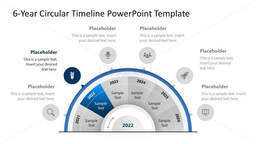 Presentation Slide for 6-Year Circular Timeline 