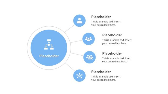 Customizable Mind Map PowerPoint Slide