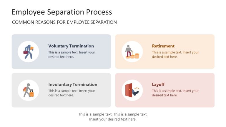 Empoyee Separation PPT Template - SlideModel