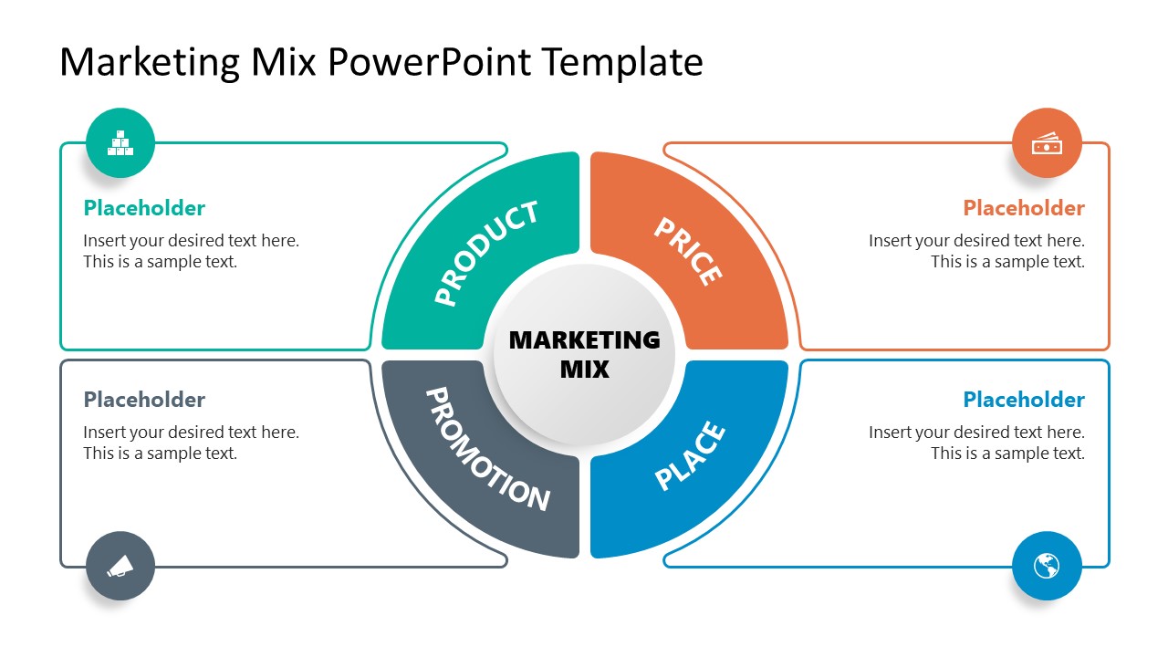 Marketing Mix Presentation Matrix Slide 