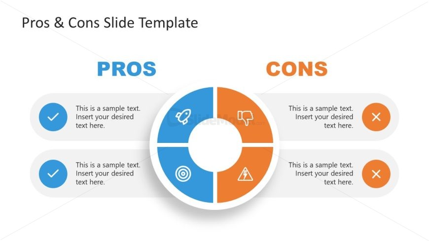 Pros & Cons Template for PowerPoint 