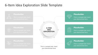 Presentation Template for 6-Item Idea Exploration