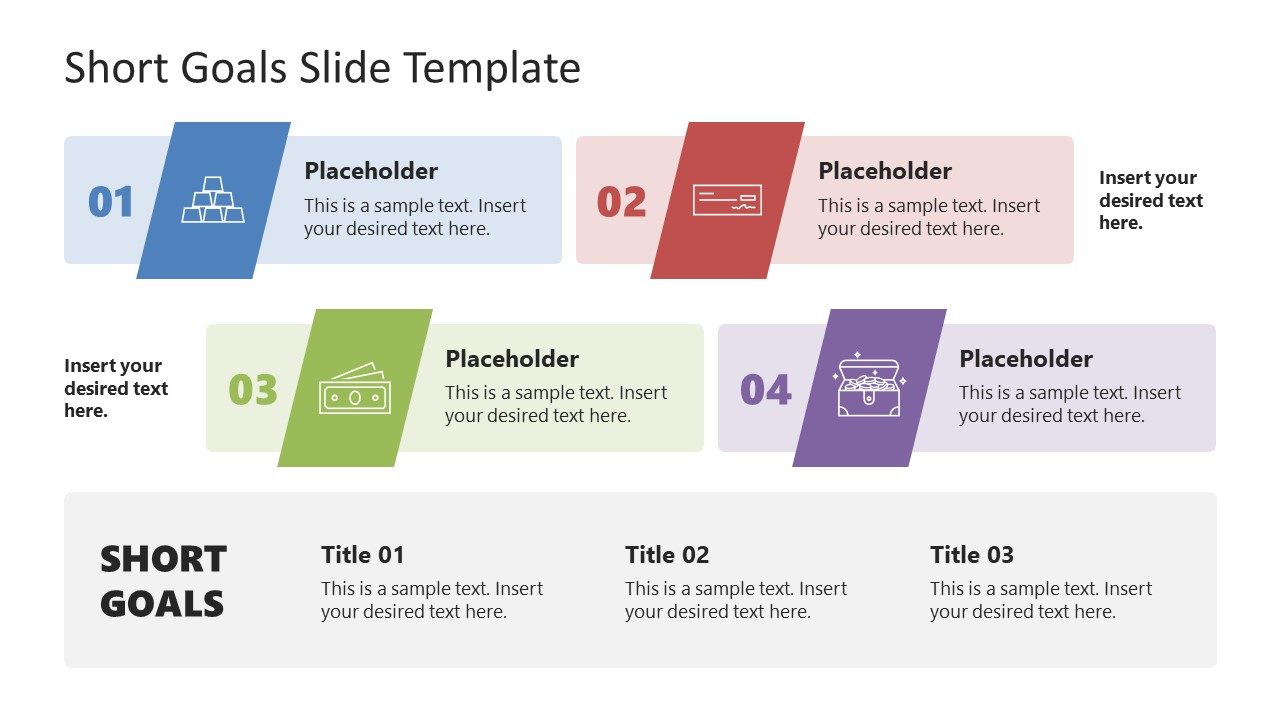Short Goals PPT Presentation Template - SlideModel