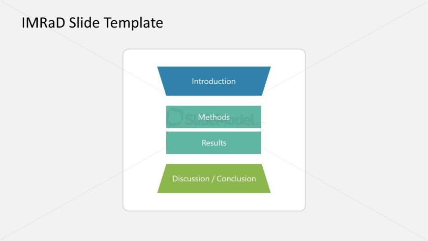 Customizable IMRaD Diagram Slide Template