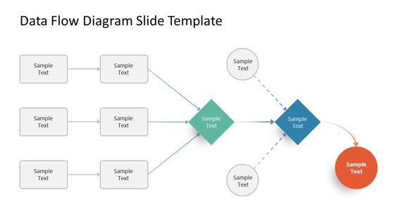 Data Flow Diagram PowerPoint Template