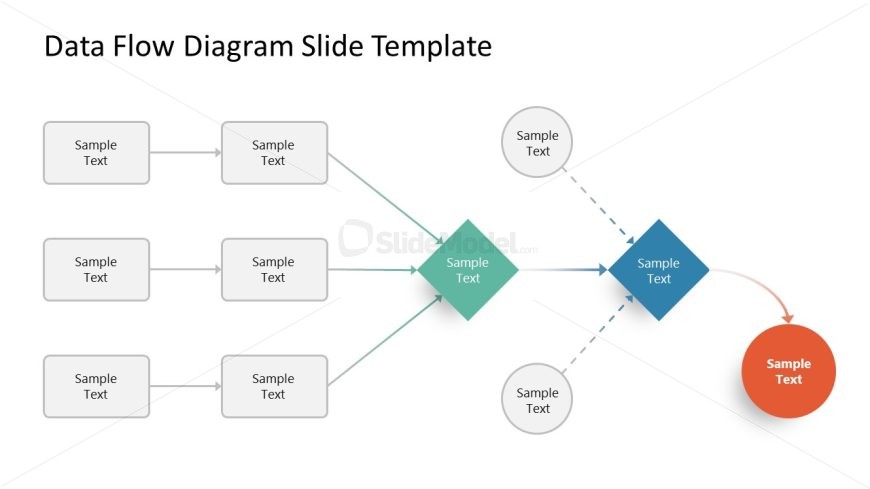 PPT Template for Data Flow Presentation 