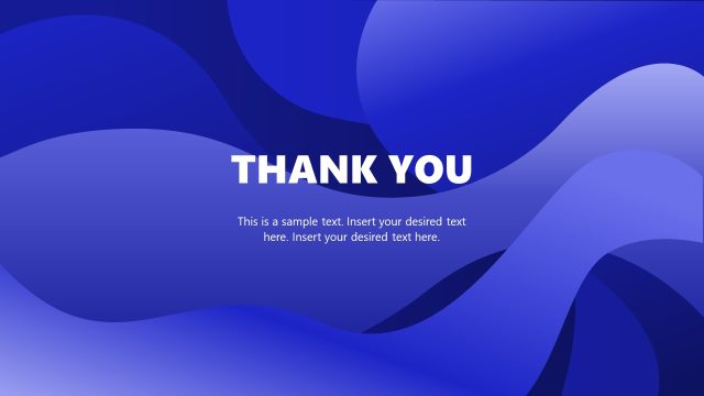 Navy Blue Abstract PPT Background Slide