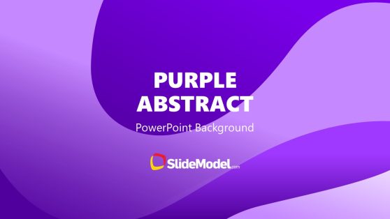 Purple Abstract PowerPoint Background
