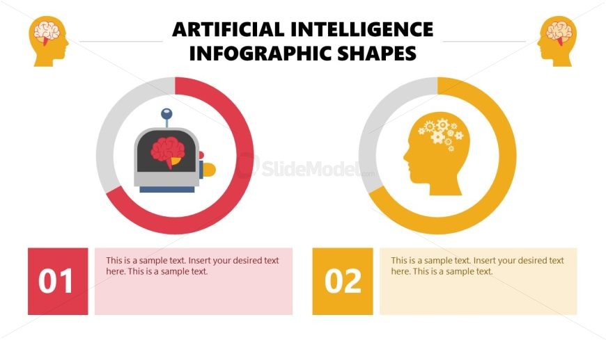 Artificial Intelligence Infographic Shapes PPT Slide