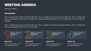 Meeting Agenda Template for PowerPoint