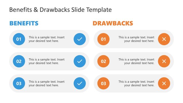 Advantages & Disadvantages PowerPoint Templates