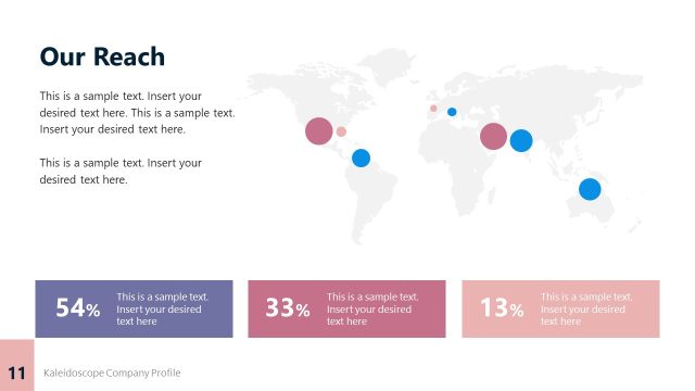 Our Reach Slide – PowerPoint Presentation Template