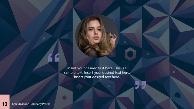 Company Profile Presentation Slide Template