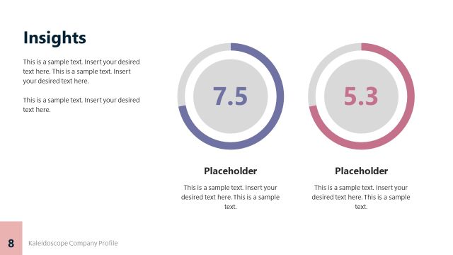 Insights Slide – Kaleidoscope Presentation Template
