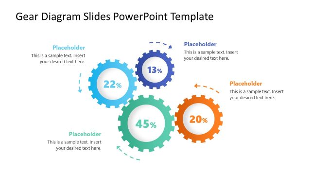 Gear Diagram Slides Presentation Template