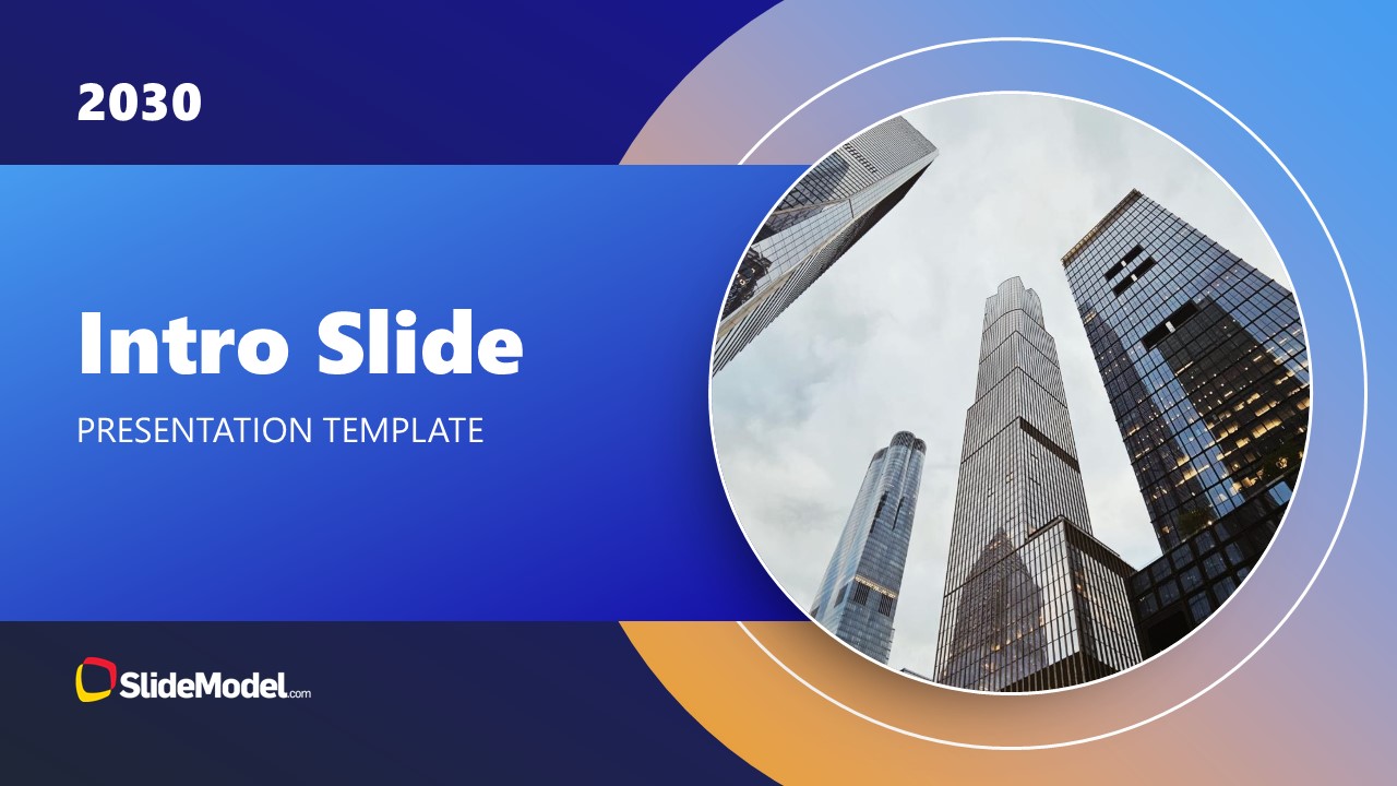 Intro Slide PowerPoint Template Presentation Design