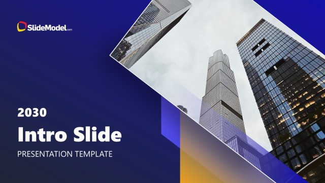 Customizble Intro Slide Template - SlideModel