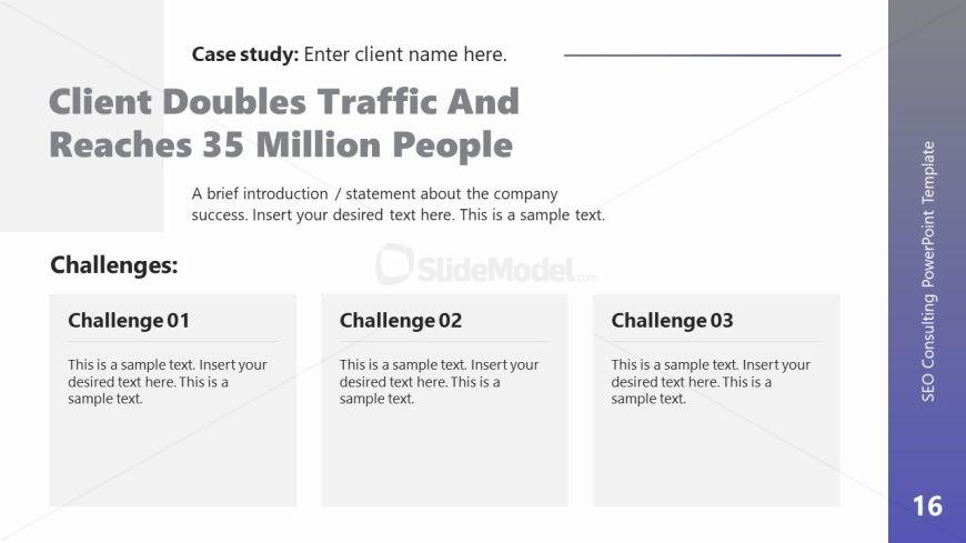 Editable SEO Consulting PPT Template 
