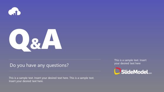 Q&A Slide - PPT Template - SlideModel