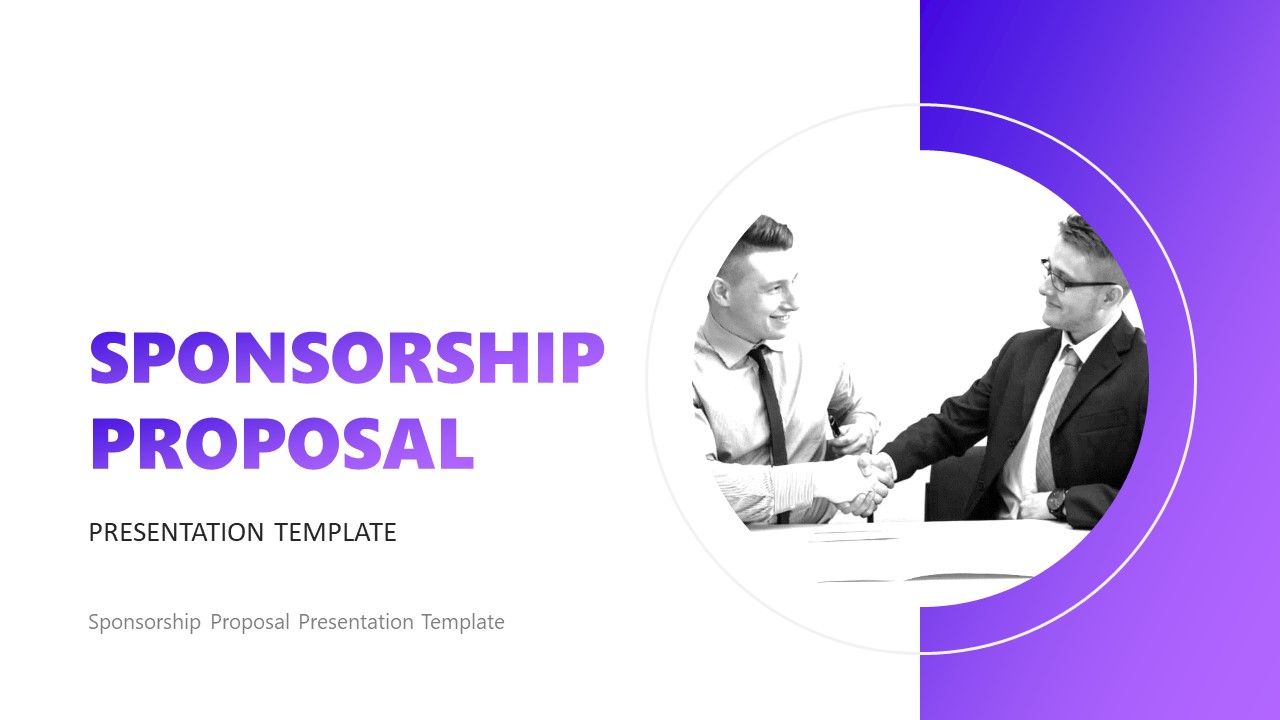 Sponsorship Proposal Template for PowerPoint 