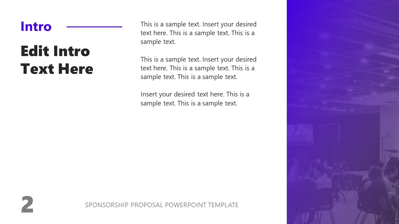 Sponsorship Proposal PowerPoint Template