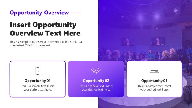 Opportunity Overview Slide – Sponsorship PPT Template