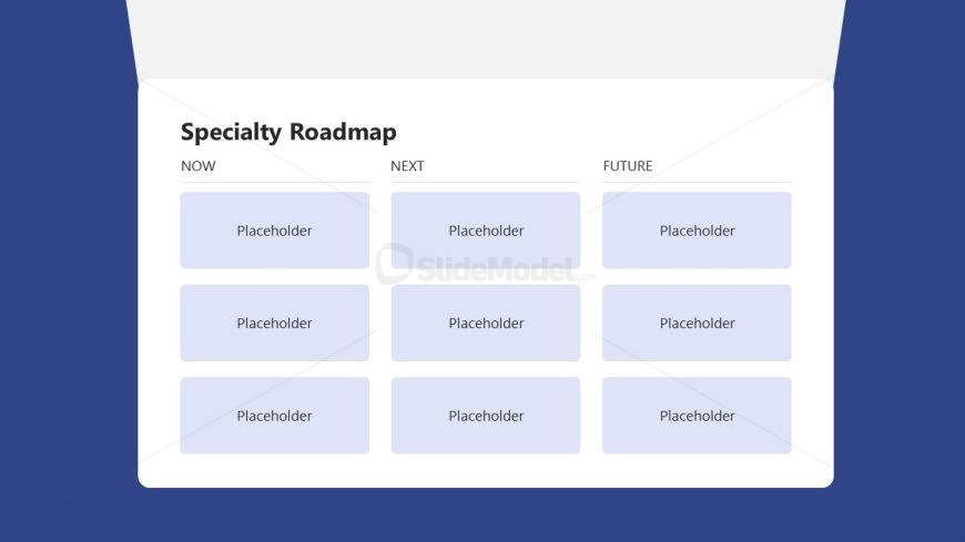 PPT Specialty Roadmap Presentation Slide