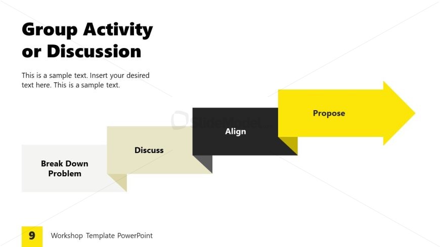 Arrow Process Diagram for Workshop Discussion