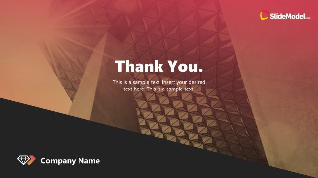 Thank You Slide – Pitch Deck PPT Presentation
