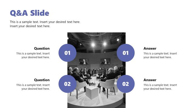 PPT Q&A Slide for Presentation