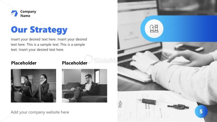 Business Strategy Presentation Slide Template