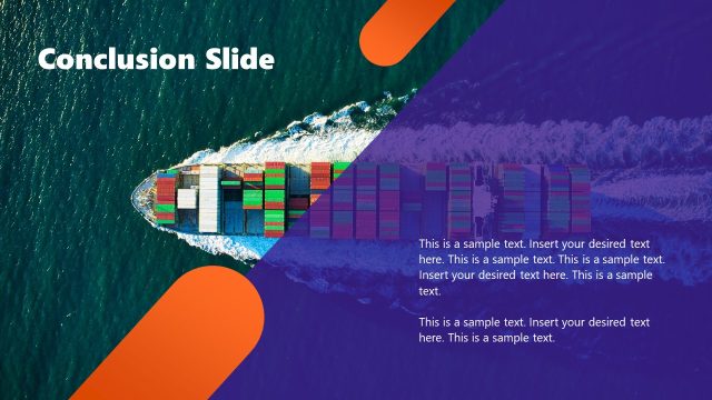 Conclusion Slide for Global Logistics Industry Analysis Presentation